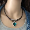 Vintage Power Necklace LOW0018AN Green Vintage Power Necklace LOW0018AN Green